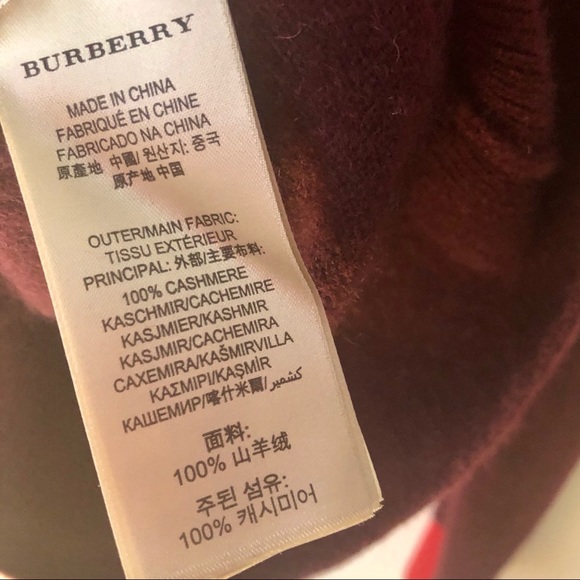 Burberry Elbow Patch Cashmere Sweater - Picture 5 of 7